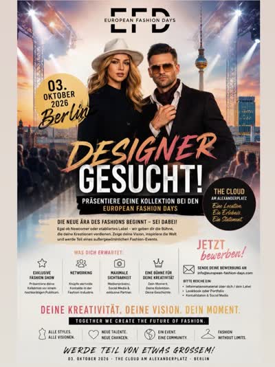 European Fashion Days Berlin 2026