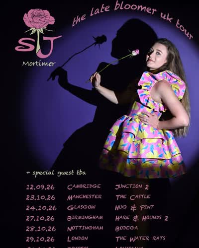 SJ Mortimer first ever solo UK tour