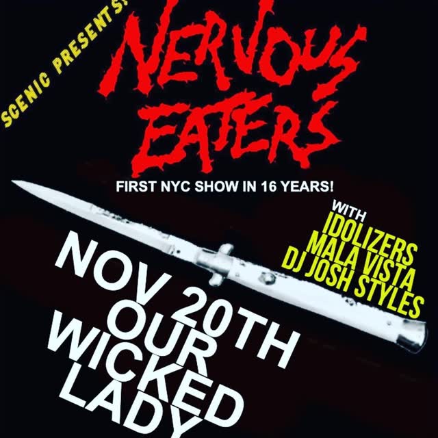 Nervous Eaters First NYC Show in 16 Years!