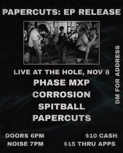 PAPERCUTS: EP RELEASE