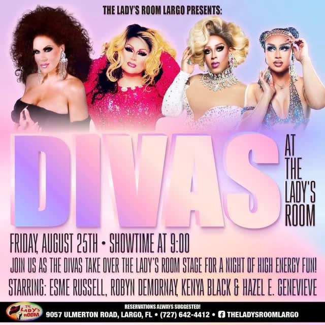 DIVAS AT THE LADY'S ROOM