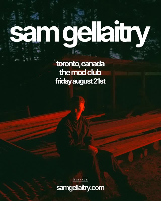 Sam Gellaitry at The Mod Club