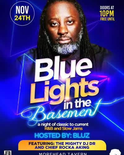 Blue Lights in the Basement
