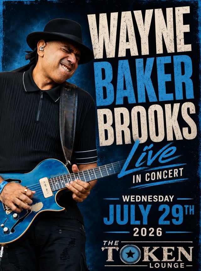 WAYNE BAKER BROOKS Live IN CONCERT
