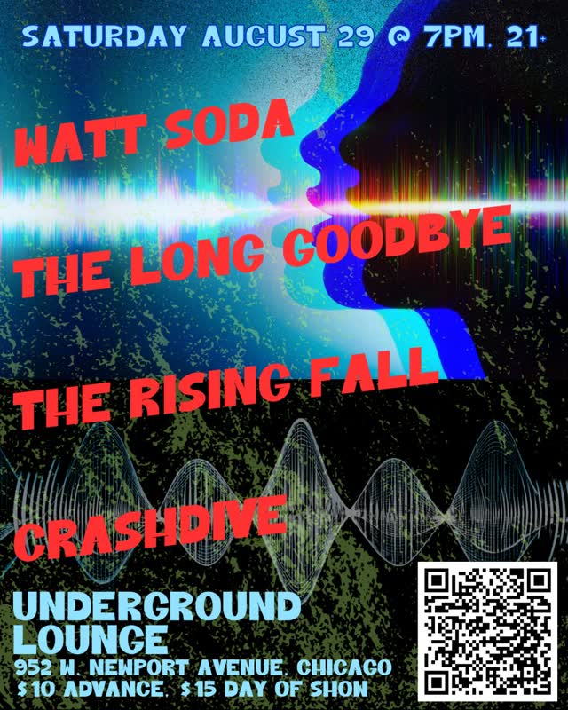 Watt Soda, The Long Goodbye, The Rising Fall, Crashdive