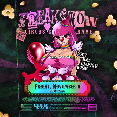 FREAKSHOW FOR A CIRCUS C-RAVE