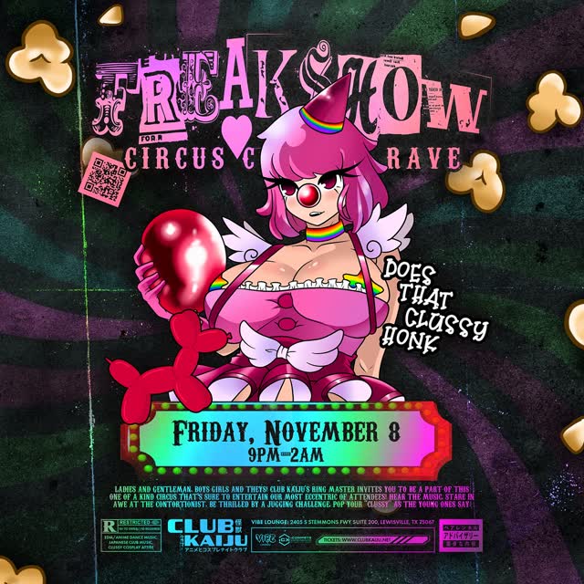 FREAKSHOW FOR A CIRCUS C-RAVE