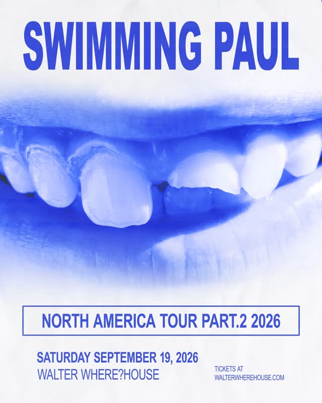 Swimming Paul Debut at the Where?House