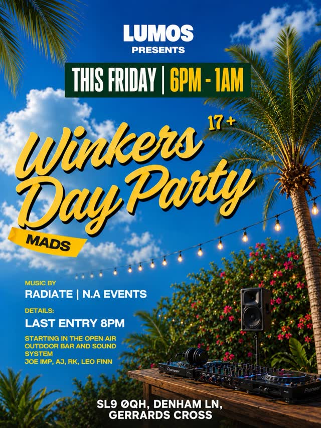 Winkers Day Party