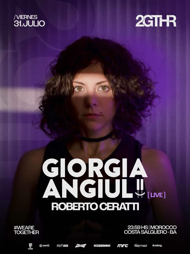 Giorgia Angiuli [LIVE] junto a DJ Ceratti