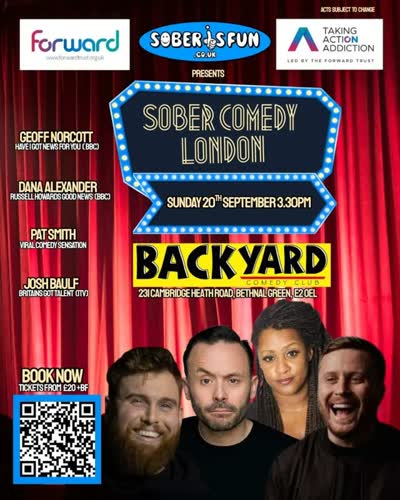 Sober Comedy returns to London