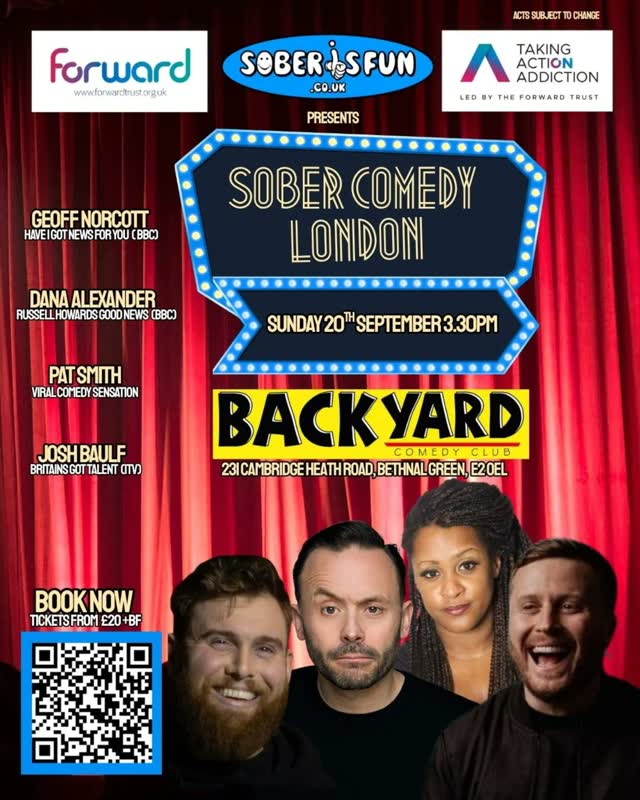 Sober Comedy returns to London