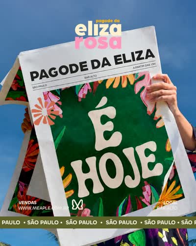 Pagode da Eliza Rosa - É Hoje