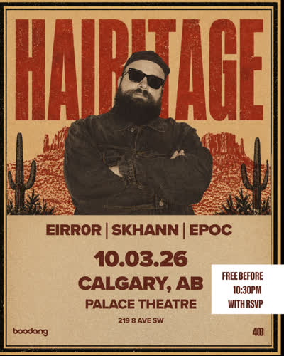 Hairitage plays The Palace