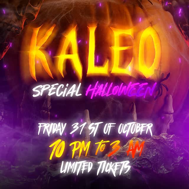 KALEO: HALLOWEEN EDITION