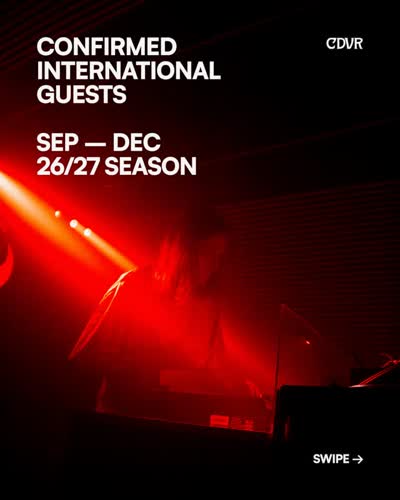 UPCOMING DATES / SEP — DEC AT CDVR