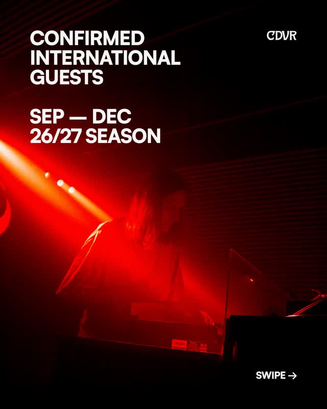 UPCOMING DATES / SEP — DEC AT CDVR