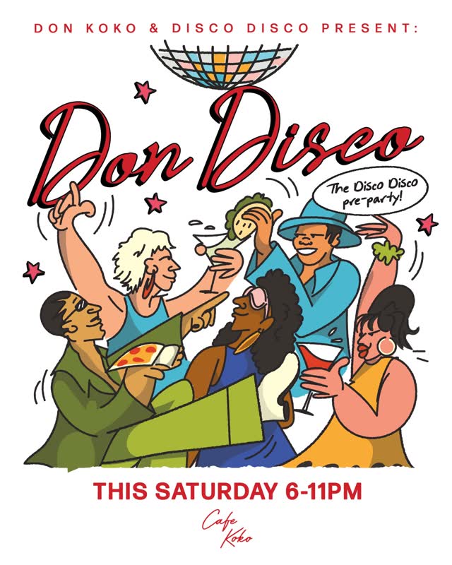 Don Disco at Don KOKO