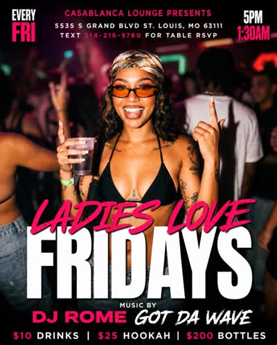 LADIES LOVE FRIDAYS