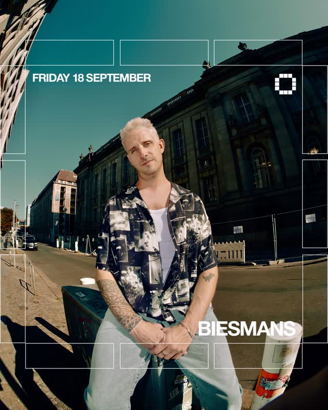 Biesmans brings his self-described heart groove sound to Culture Box