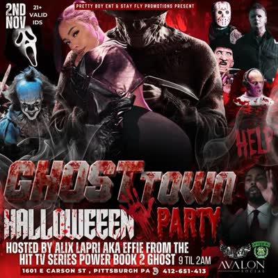 GHOST TOWN HALLOWEEN PARTY