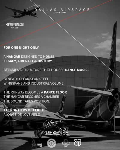 DALLAS AIRSPACE — X / TEN YEARS OF CBW