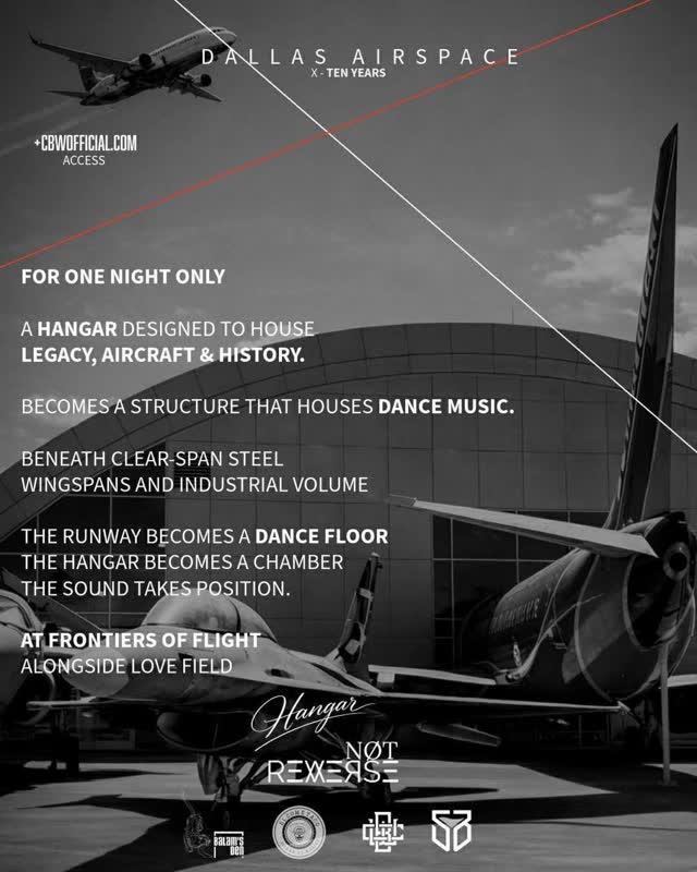 DALLAS AIRSPACE — X / TEN YEARS OF CBW