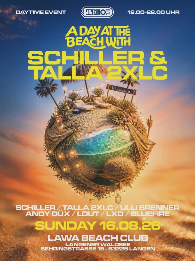 a Day at the Beach with....SCHILLER & TALLA 2XLC