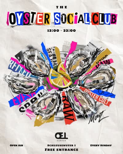 The Oyster Social Club at Oel Garten