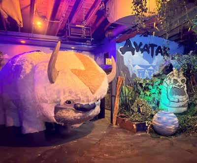 Avatar The Last Bender Pop-up Event with DJs