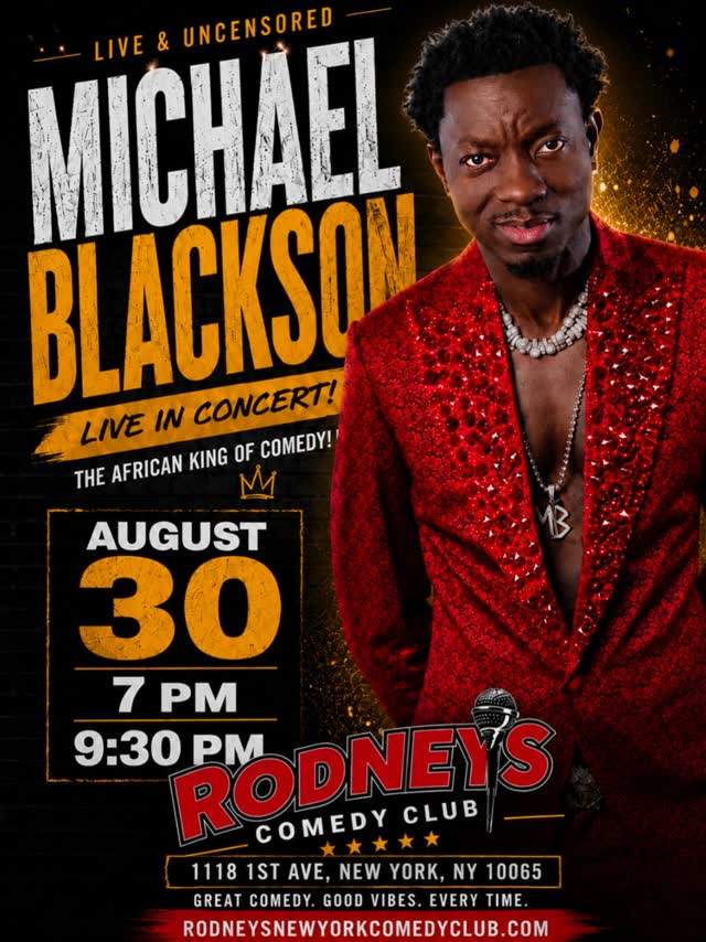 Michael Blackson Live in Concert!