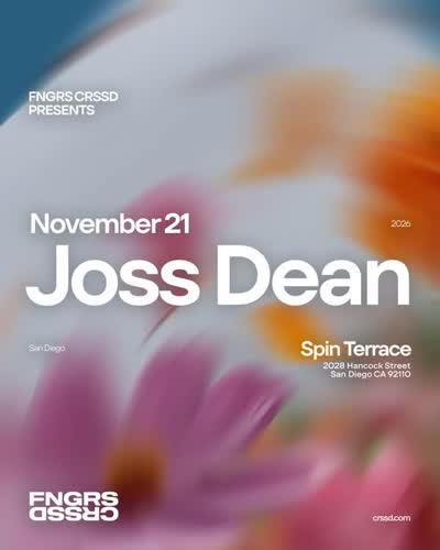 Joss Dean heads to the Spin Nightclub terrace
