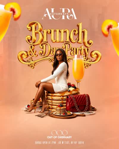 Aura Saturdays Brunch + Day Party