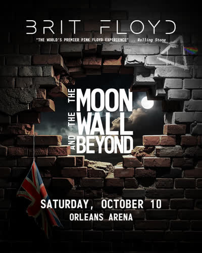 The Moon and The Wall Beyond