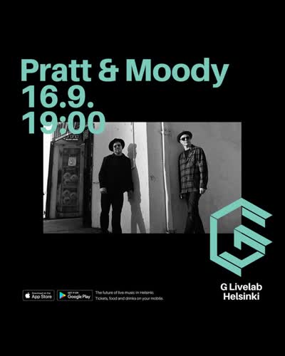 Pratt & Moody / G Livelab Helsinki