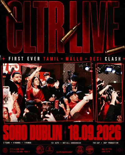 #CLTRLIVE – THE FIRST-EVER 360° MALLU X TAMIL X DESI BOILER ROOM CLASH