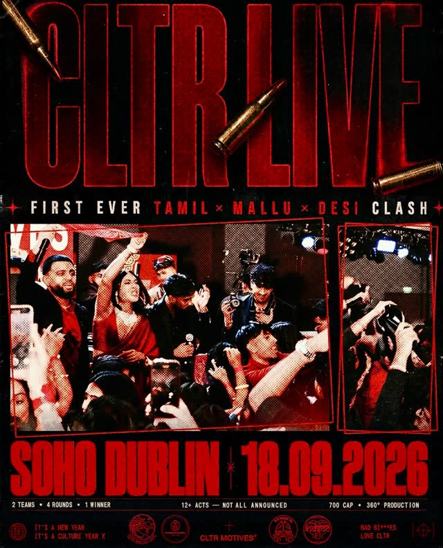 #CLTRLIVE – THE FIRST-EVER 360° MALLU X TAMIL X DESI BOILER ROOM CLASH