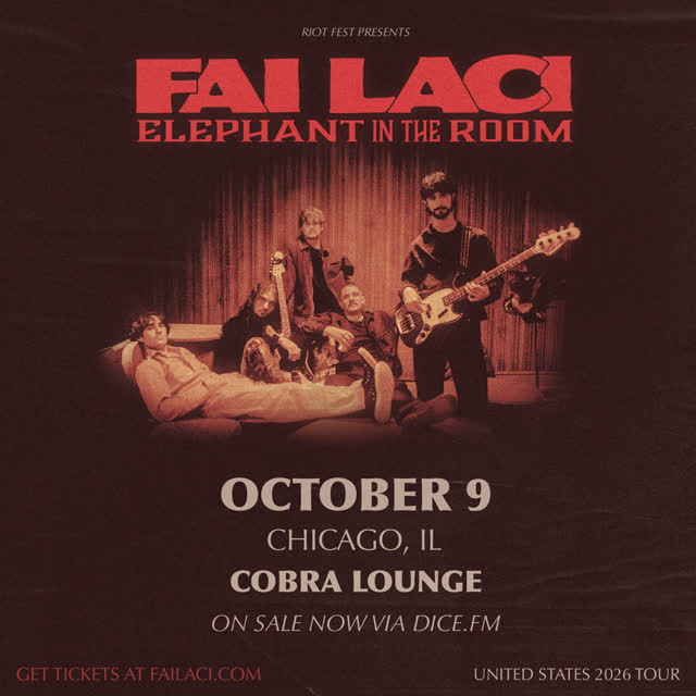 Riot Fest presents Fai Laci with special guests Edgehill and Bugsy