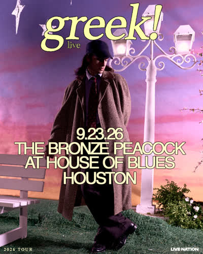 greek! live at The Bronze Peacock at House of Blues Houston