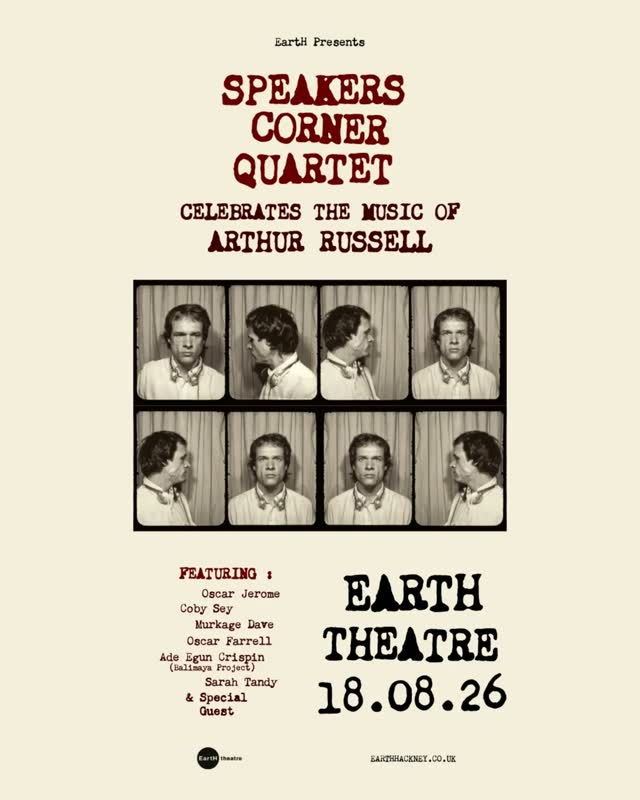 Speakers Corner Quartet celebrate the music of Arthur Russell
