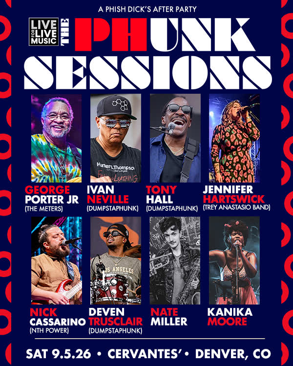 The Phunk Sessions - Phish Dick's After Party