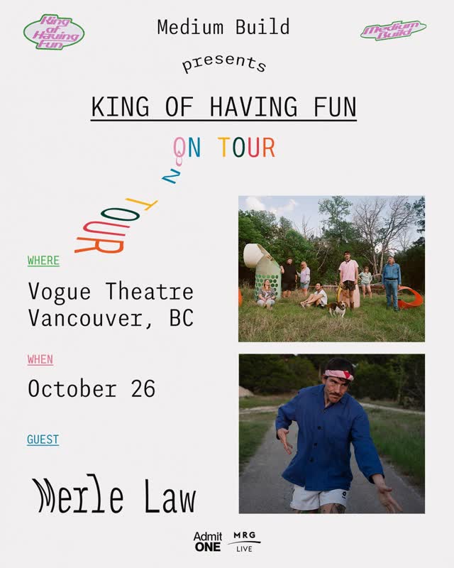 KING OF HAVING FUN ON TOUR