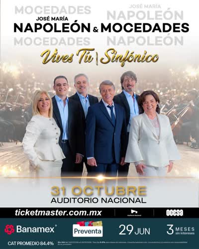 José María Napoleón y Mocedades se unen con Vives Tú Sinfónico