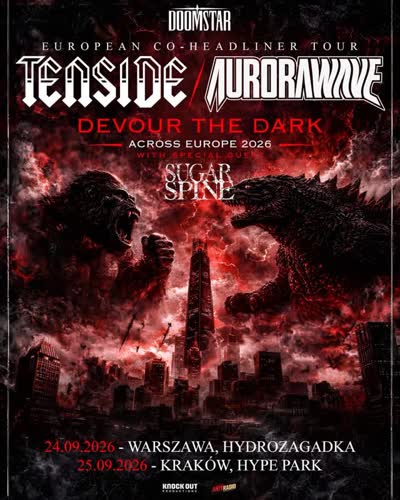 EUROPEAN CO-HEADLINER TOUR - DEVOUR THE DARK