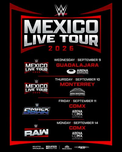 MEXICO LIVE TOUR 2026