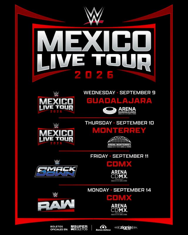 MEXICO LIVE TOUR 2026