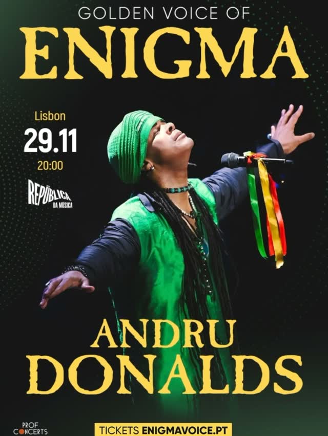 GOLDEN VOICE OF ENIGMA ANDRU DONALDS