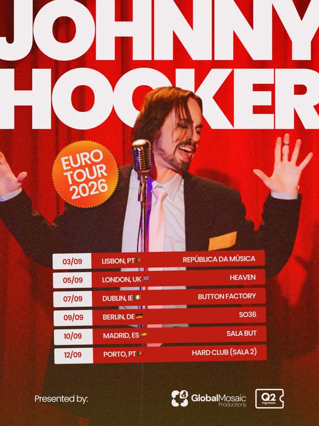 JOHNNY HOOKER EURO TOUR 2026