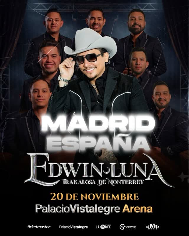 Edwin Luna y La Trakalosa de Monterrey en Madrid