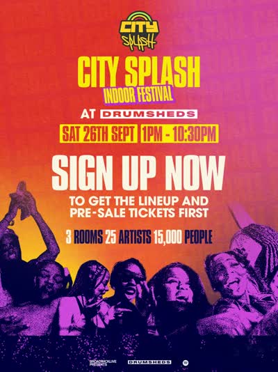 City Splash x Drumsheds